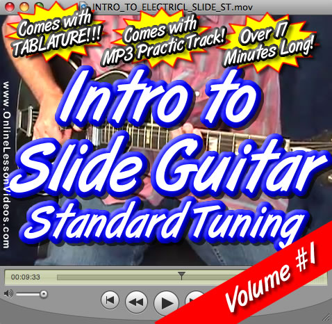 Intro To Slide Guitar - Volume #1