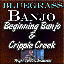 Beginning Banjo Lesson + Cripple Creek