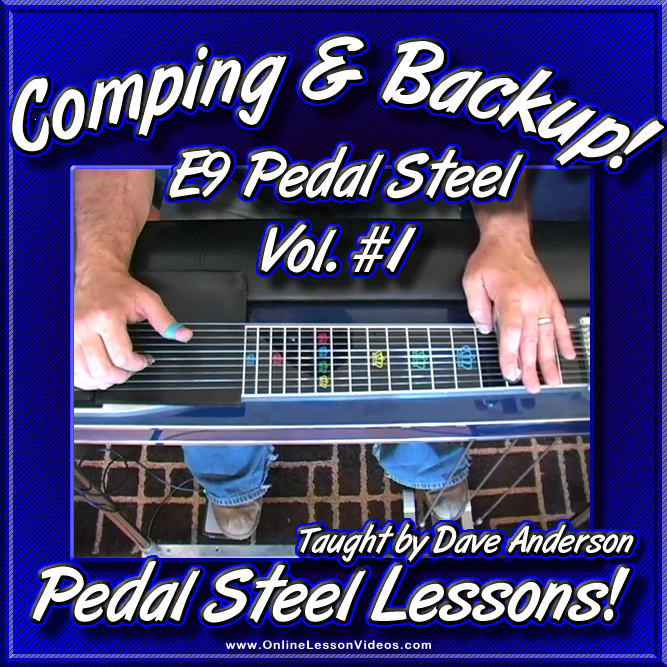 Comping and Backup for E9 Pedal Steel Vol. #1