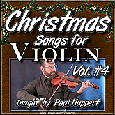 CHRISTMAS SONGS For Violin - Volume 4
