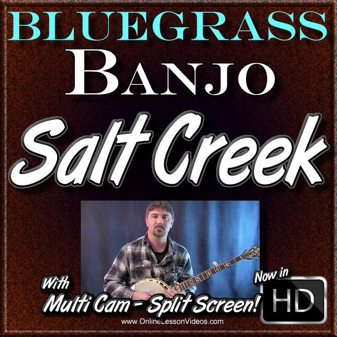 BLUEGRASS BANJO LESSONS SALT CREEK Bluegrass Banjo Lesson