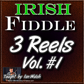3 Irish Reels - for Fiddle - Salamanca, The Banshee, The Sailor's Bonnet