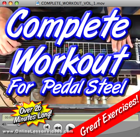 The Complete Workout - Volume 1 for Pedal Steel