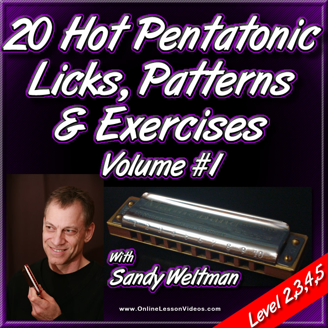 20 Hot Pentatonic Licks, Patterns, & Exercises for Harmonica