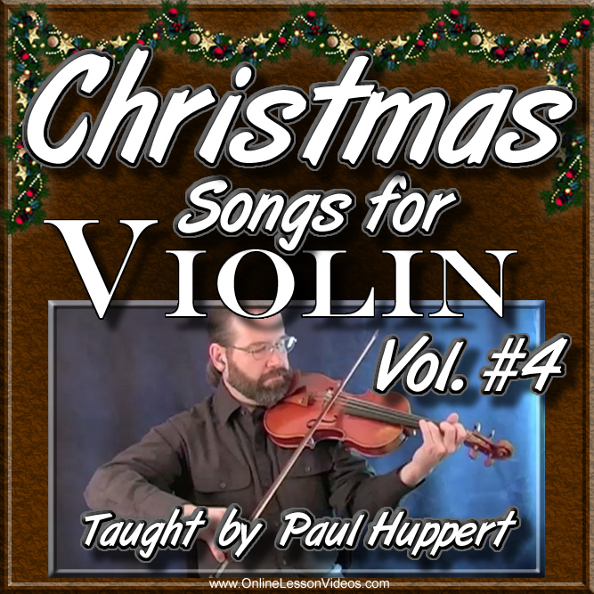 CHRISTMAS SONGS For Violin - Volume 4