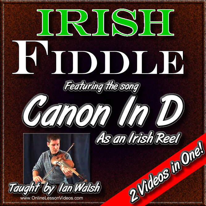 Canon In D - in the style of a "Reel" for Irish Fiddle