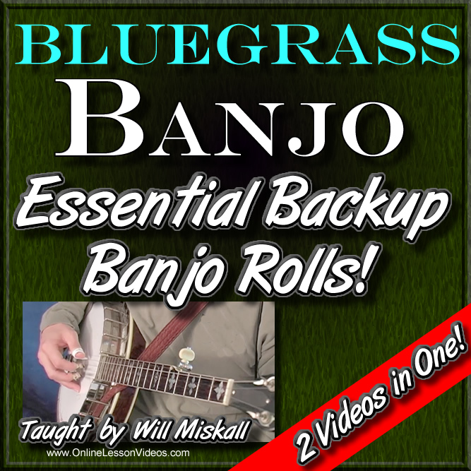 Essential Backup Banjo Rolls - Vol. 1