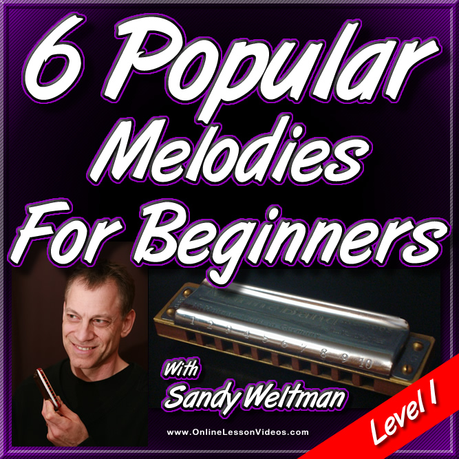 6 Popular Melodies For Beginners - Vol. 1 - For Harmonica