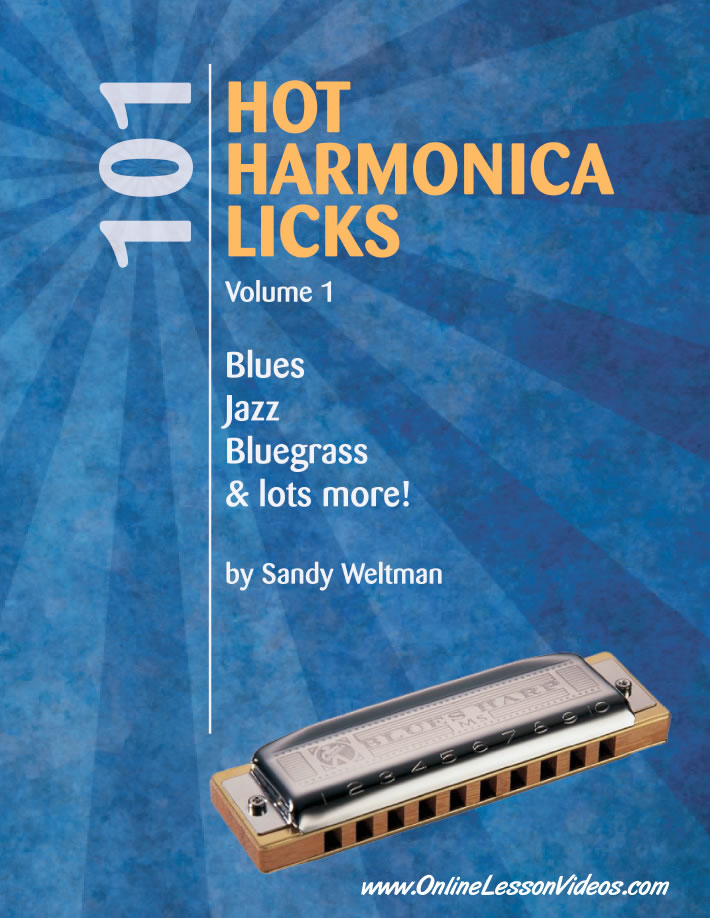 101 Hot Harmonica Licks - EBook - TAB + Mp3s by Sandy Weltman
