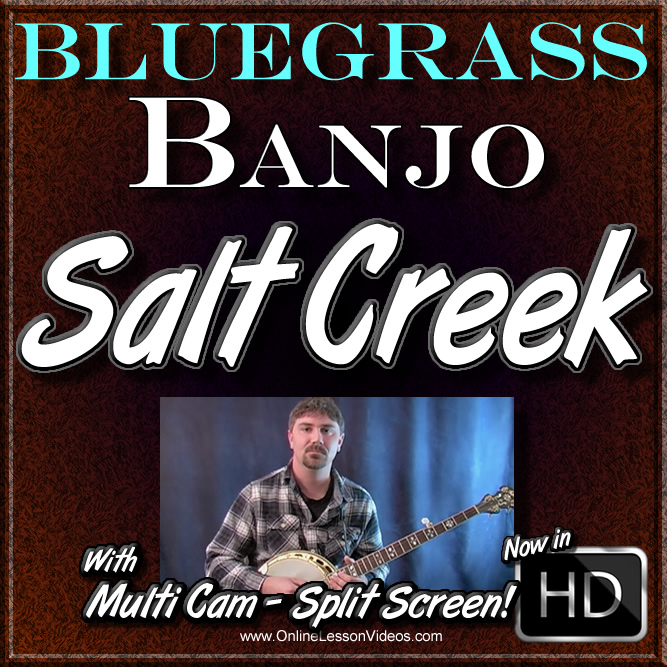 SALT CREEK - Bluegrass Banjo Lesson
