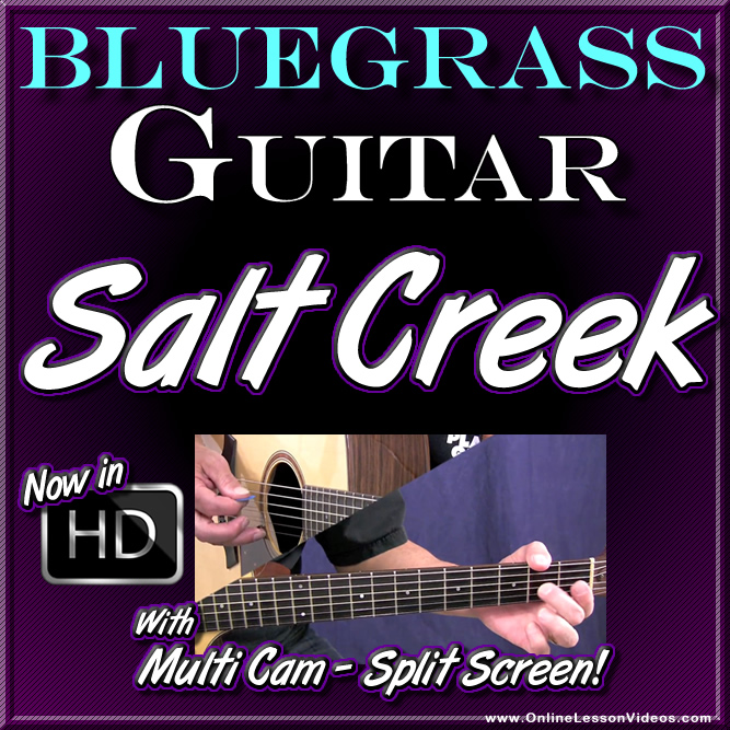 SALT CREEK - Bluegrass Guitar Lesson