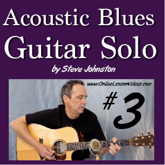 ACOUSTIC BLUES GUITAR SOLO #3 - In The Key of E