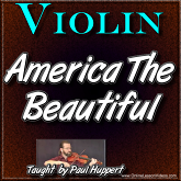 America The Beautiful - Classical Violin Lesson