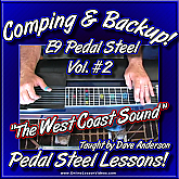 Comping & Backup - For E9 Pedal Steel Vol. #2