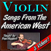Songs From The American West - For Violin