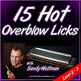 15 HOT OVERBLOW LICKS - For Harmonica