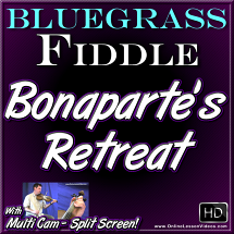 BONAPARTE'S RETREAT - for Bluegrass Fiddle