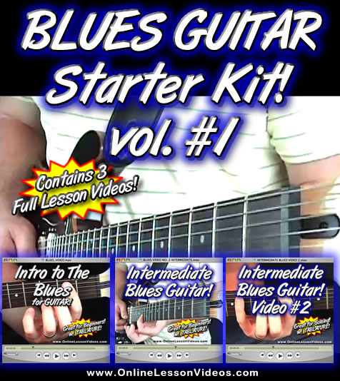 THE BLUES GUITAR STARTER KIT VOLUME 1 - For Guitar