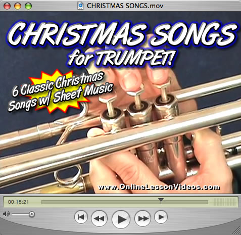 CHRISTMAS SONGS VOL. 1 FOR TRUMPET