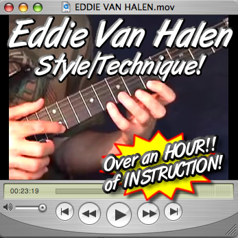 FOR GUITAR - IN THE STYLE OF EDDIE VAN HALEN