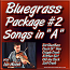 Bluegrass Package #2 - Key of A Tunes for the Fiddle
