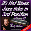 20 Hot Blues Jazz Licks in 3rd Position Vol. 1 - For Harmonica