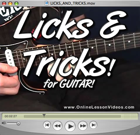 LICKS AND TRICKS FOR ELECTRIC GUITAR